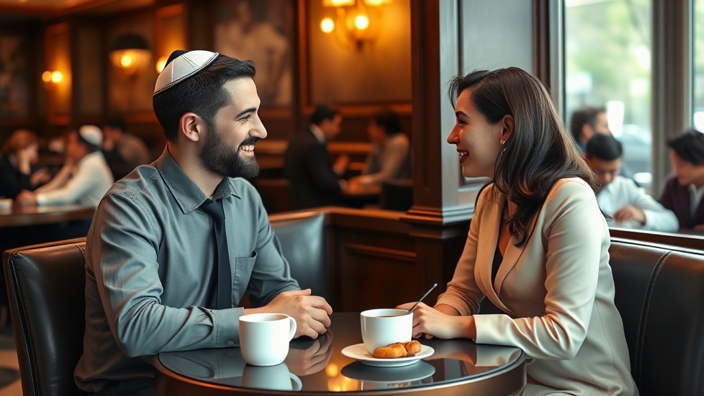 Couple shidduch date conversation aea621c8