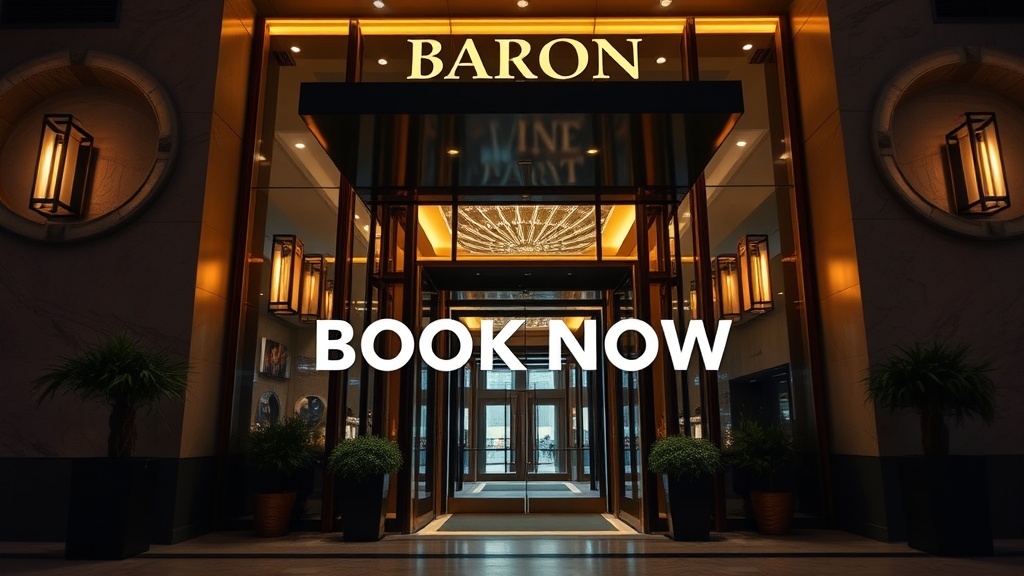 הזמינו עכשיו במלון הברון ראשון לציון