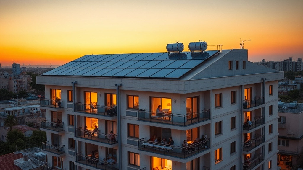 Read more about the article התקנת מערכות סולאריות – איך ועדי בתים מפסיקים לריב עם דיירים על מים חמים